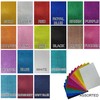 Allgala Jumbo Self-Adhesive Glitter EVA Foam Sheets 10 Pack 16x24