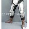 SCA Combat Leg Armor, Plate Legs, cuisses with poleyns