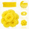 100 Pcs Lemon Wedge Stretch Wraps for Squeezing Halves and
