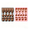 2 Pack Soccer Chocolate Molds, 22 Cavity Football Trophies, Jerseys,