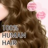 Real Human Hair Topper for Women Clip In Bangs Handmade