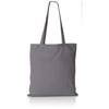Westford Mill - Baumwoll-Tragetasche mit langen Henkeln One Size,Graphite Grey