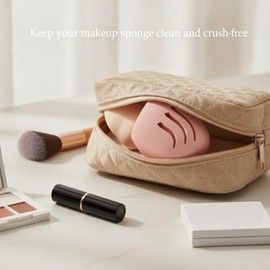 Makeup Sponge Holder, Compact Lightweight Accessory for Travel and Daily Use - Easy Access Silicone Sponge Holder