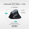 Acteck Mouse Ergonomico VIRTUOS Fitt Pro MI770 1600dpi Inalambrico 8
