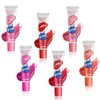 Lip Tint, 6-Piece Lip Gloss Set, Easy Peel Off Lip