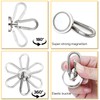 MIN CI Strong Magnetic Hooks, 48lbs（22kg） Strong Magnets Hooks Heavy
