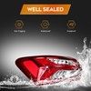 LBRST Tail Light Assembly with 2019-2022 for Chevy Malibu with