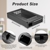 Qualirey 4 Pack Multi Catch Mice Trap Clear Top Humanized