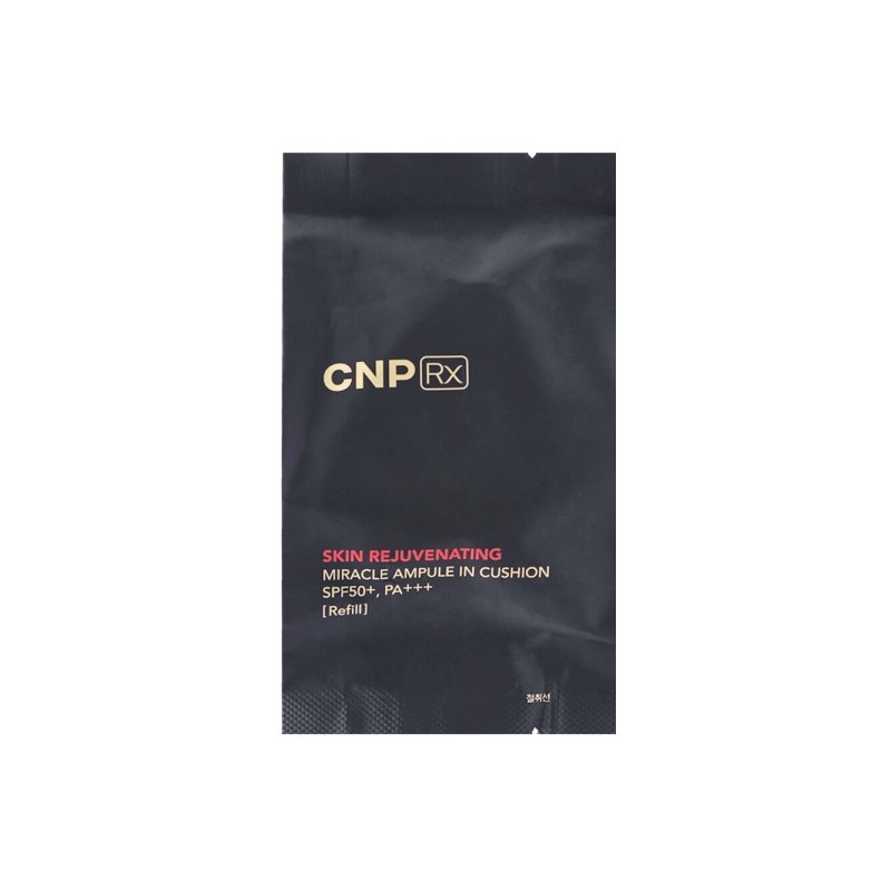 CNP RX Rejuvenating Miracle Ampoule-in-Cushion Main Product + Refill /