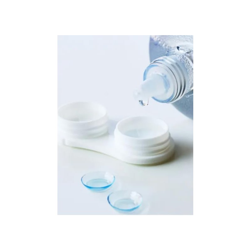 Estuche de Lente de Contacto Blanco – Almacenamiento Seguro y