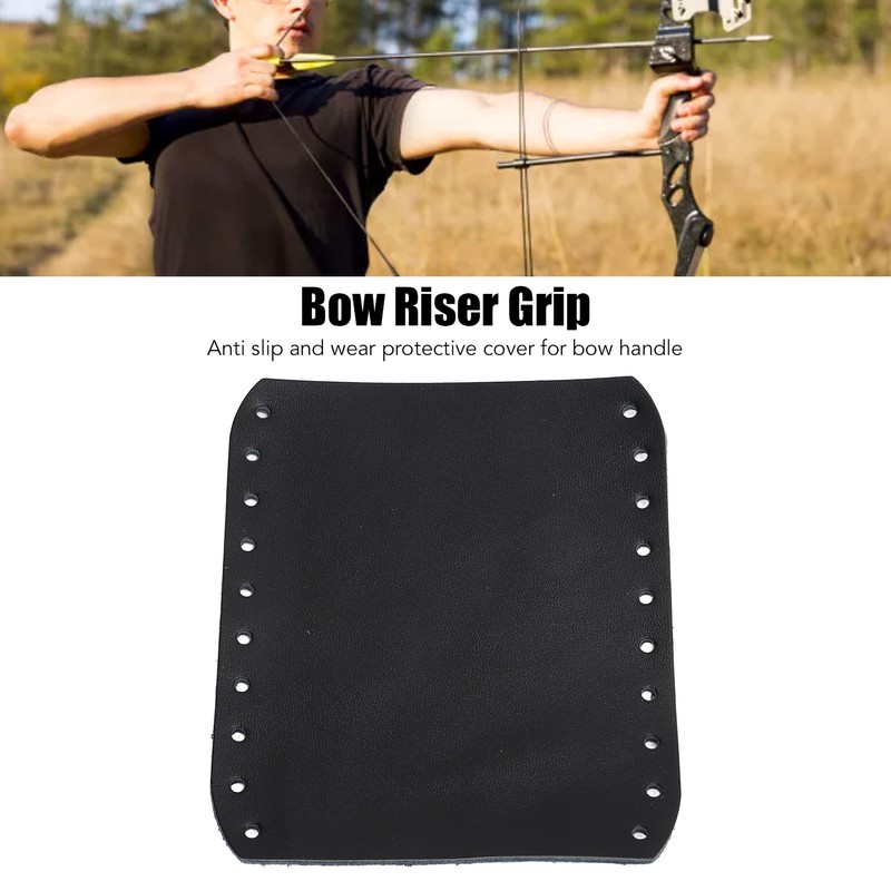 Compound Bow Riser Leather Grip Non Slip Bow Handle Protector