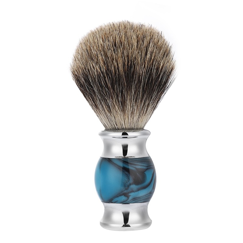 Men Manual Safety Double Edge Long Handle Razor Shaving Brush