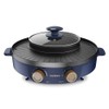 Joydeem Electric Grill with Shabu Shabu Hot Pot, Compact Korean