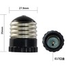 KOZATO Socket Adapter E26/E17 Socket Conversion Adapter E26 to E17