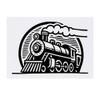 'Steam Train' Temporary Tattoo - Water Resistant, Skin-Safe, Non-Toxic Transfer (TO00074249)