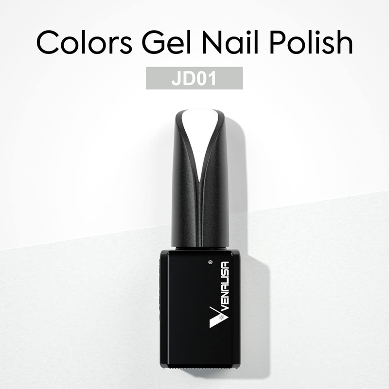 VENALISA nail art 15ml pastel pure milky translucent sparkle white