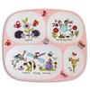 Tyrrell Katz Toddler Divider Plate in Green with 4 Sections