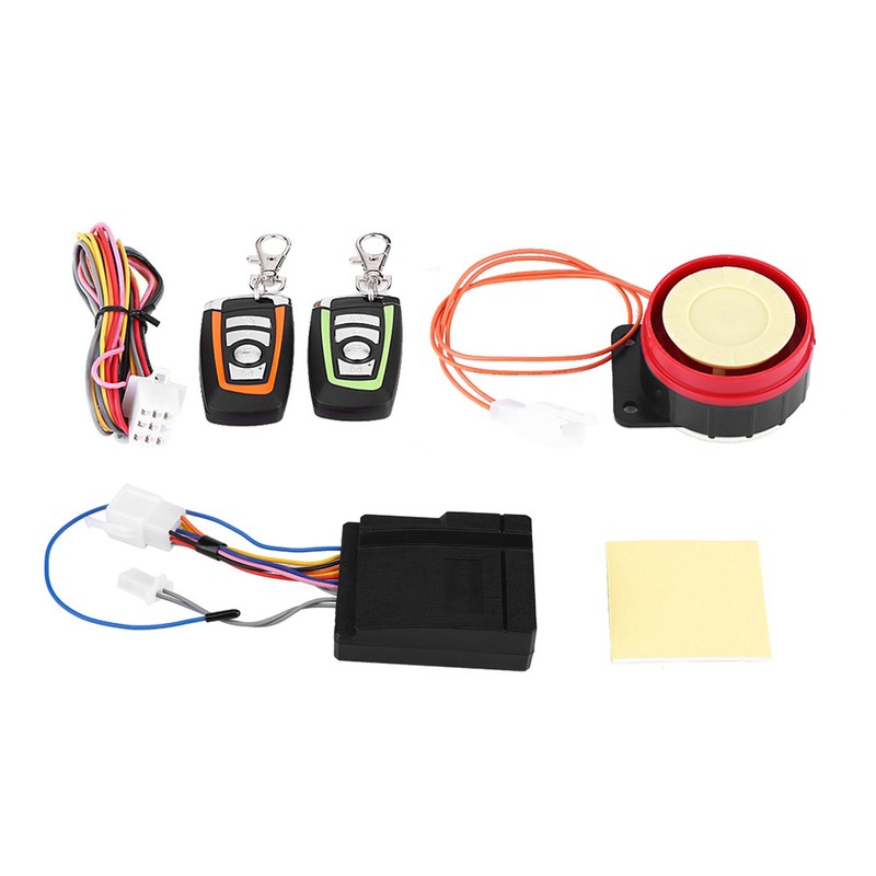 Motorcycle Anti theft Security Alarm System Remote Control