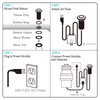 BESTILL Sink Top Garbage Disposal Air Switch Kit, Oil Rubbed