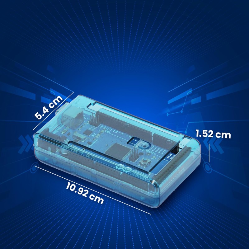sb components Premium Blue Mega 2560 Case Enclosure for Arduino