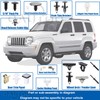OAUTOO 200pcs for Jeep Liberty KJ KK 2002-2012 Auto Body
