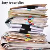 2 Pcs Reusable Handheld Paper Clam Clip Dispenser with 100