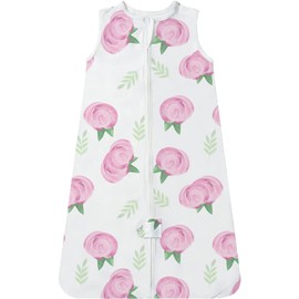 TotAha Light Sleep Sack 6-15 Months 0.5 TOG, Stretchy Baby Wearable Blanket, Silky Comfort, Buttery Soft Sleeping Bag with 2-Way Safe Zippers for Boys and Girls