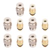 5 Sets PC4 M6 Pneumatic Fitting Push to Connect PC4