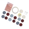 20pcs / set Watch Glass Polishing Pad Felt Polishing Buffing