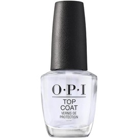 OPI Esmalte de uñas de capa superior | Capas superiores de esmalte transparente | Clásico, de secado rápido, alto brillo, tipo gel voluminizador y aca