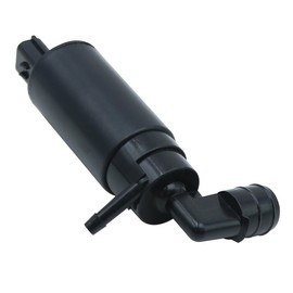 Ludom Black Single Outlet Front Windscreen Washer Jet Pump 85330-05030, 85330-05031 Compatible with T25 T22 Corola E11 E12 Yaris/Vitz 1999-2005