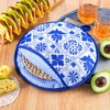 Honeydak 2 Pcs 12 Inch Tortilla Warmer Pouch, Microwavable Insulated
