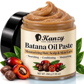 Kanzy Batana Oil Paste 200g - Moisturizing Hair, Scalp & Skin Care Treatment, Rich Butter-Like Texture for Dry Hair & Scalp, Conditioning Beauty Oil Paste