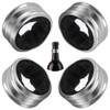 Kitwinney Stainless Steel Wine Bottle Collars, Classy Wine Collar Drip