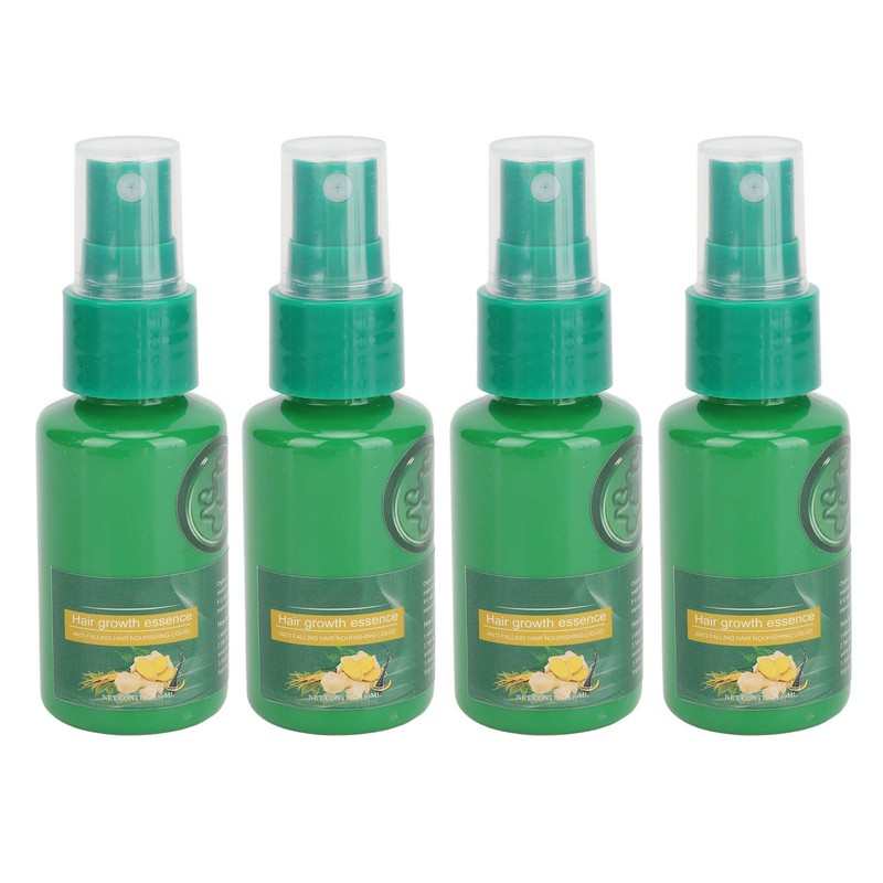 30ml 4PCS Ginger Hair Growth Spray Nutritious Moisturizing Hair Root