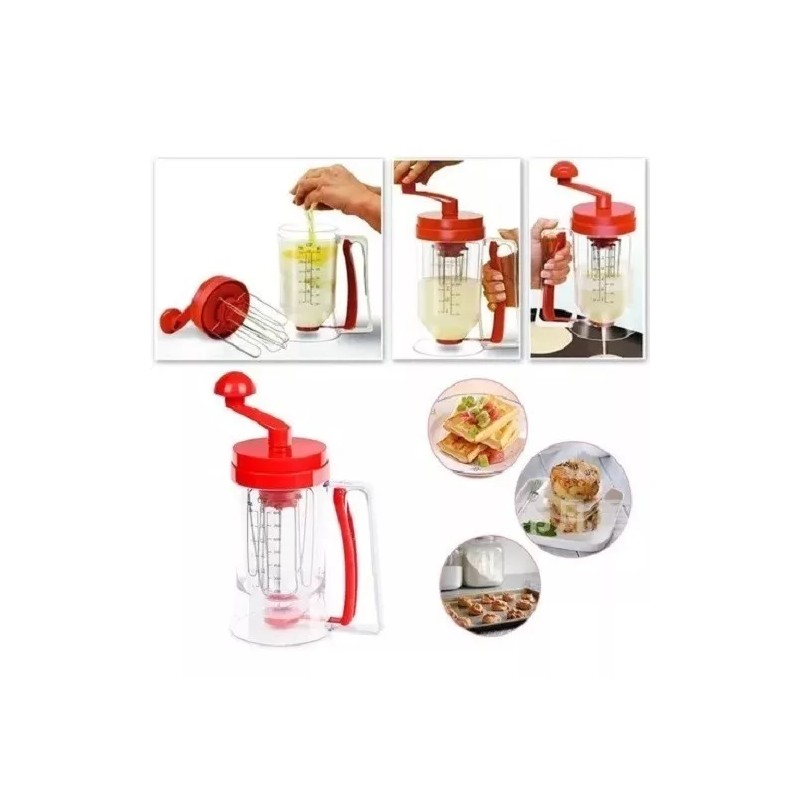 Gadget Cocina Maquina Dispensadora Mezcladora Para Hotcakes Cupcakes
