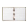 Fringe Studio Non-Dated Weekly Planner, Vegan Leather Cover, "NOVEAU BLOSSOM",