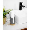 Ceramic Bathroom Cups Dispenser - 3-5 oz Disposable Paper &