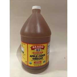 Bragg Organic Raw Apple Cider Vinegar Unfiltered Bragg 1 Gal (128oz) Liquid. Free Ship