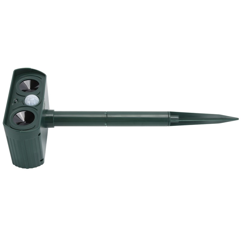 Solar Powered Ultrasonic Animal Repeller Wild Boar Cat Dog Repellent