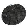Gas Cap Cover Carbon Fiber Pattern Fuel Tank Door Cover