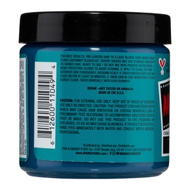 MANIC PANIC Siren's Song Hair Dye – Classic High Voltage - (2PK) Semi Permanent Hair Color - Blue Green Shade - Glows in Blacklight – Vegan, PPD & Ammonia Free - For Hair Coloring on Men & Women