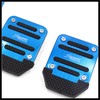 Hihaha 3 in 1 Blue Metal Non-Slip Brake Foot Rest