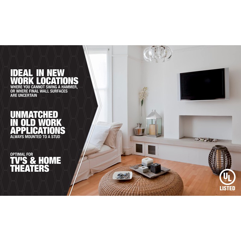 Southwire MSB1G One Gang Device Box with Depth Adjustable, Heavy