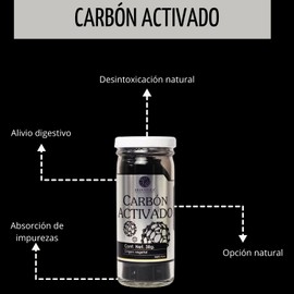 Carbón Activado En Polvo Gaero Shop | 38 Gramos