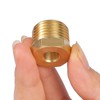 BILAL 1/2" Male x 1/8" Female NPT Reducer Hex Bushing,