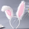 Pink Bunny Ears Furry Rabbit Ears Cute Fluffy Easter Bunny