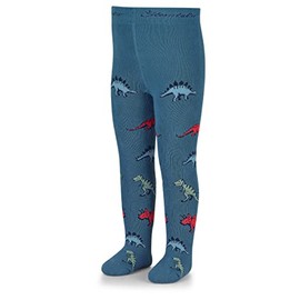 Sterntaler Baby Boys Dinos Tights, mid-blue