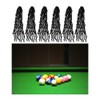 GYWHOOFT 6 PCS Billiards Nets Pool,Billiards Table Pocket, Black Table