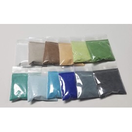 Cool Opaque Enamel Assortment for Metals, 12 Cool Colors